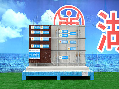 干挂幕墙样板 质量样板区